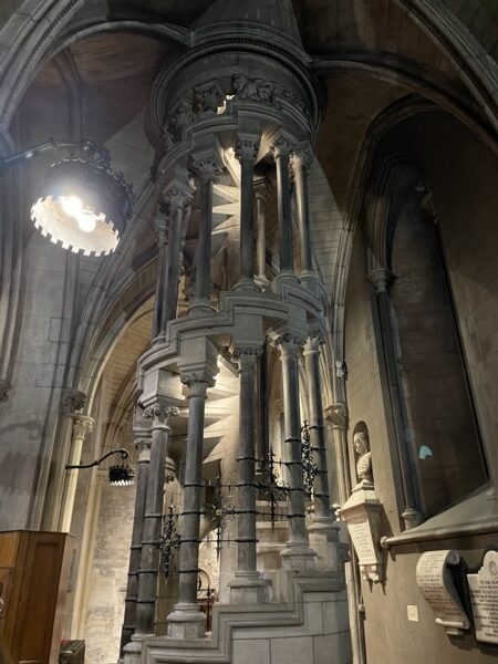 Wendeltreppe in der St. Patrick's Cathedral